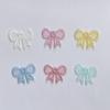 20pcs European Style Bowknot Applique Mini Mesh Embroidery Patch DIY Accessory Material Exquisite DIY Handmade Accessories