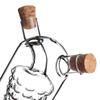 KADAX Bottle for Oil and Vinegar 300 Ml + 50 Ml