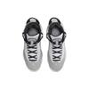 New Jordan Air Jordan 6 Rings Cushioning High Top Children's Basketball Shoes Gray White Teenagers FJ4651-077