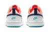 Nike Court Borough 2 Support Low top Kids' Skateboarding Shoes White Blue Orange Children Aged 3 7 Years Old BQ5451-112