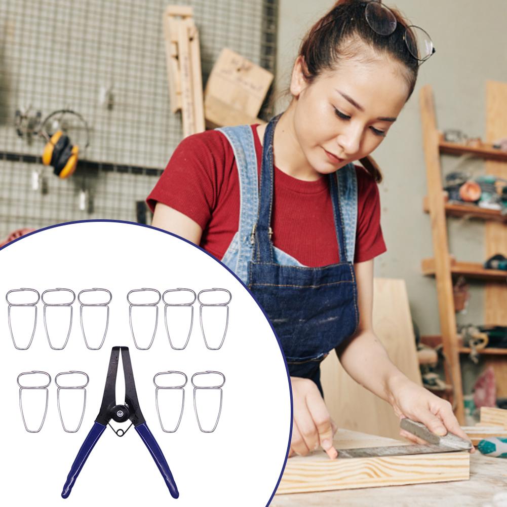 

11pcs Miter Clamps for Frames Moldings Steel Miter Pliers Clips Installation Spring Clips Multifunctional Kits Woodworking Tools China Mainland