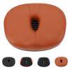 Noseless Bike Seat Wide Bike Saddle Replacement Thickened Hollow Breathable Shock Absorbing City Mou