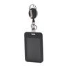 Stylish Simple Document Card Holder For Women Men High Quality Retractable Sliding Cover Card Holder Bus Card Id Card Holder