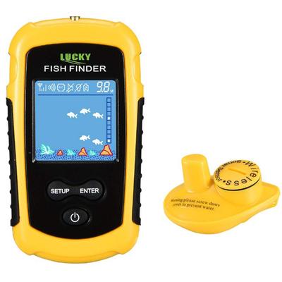 LUCKYLAKER Boat Wireless Fish for Sea Bass Fish Fish Finder Finder, Portable, Fishing, Kayaking, Smelt, Fishing, Finder,