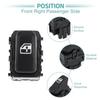 2pcs new 10416106 Front Right Power Window Control Lift Switch For Chevrolet Venture 1997-2005 Pontiac Montana 1999-2005