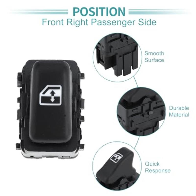 2pcs new 10416106 Front Right Power Window Control Lift Switch For Chevrolet Venture 1997-2005 Pontiac Montana 1999-2005