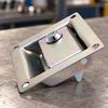Recessed Hook-Type Collision Lock Flush-Mounted Keyed Hook with Mounting
