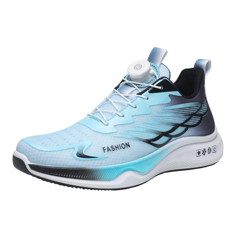 The latest design lace-up breathable fashion sneakers men's new high-quality running shoes