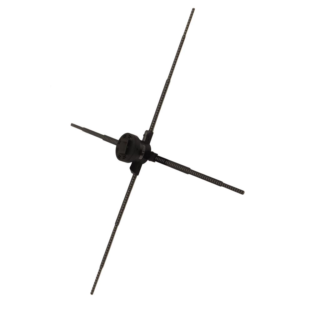 3D Hologram Projector 2K HD 1184 LED Support Screen Casting WiFi Holographic Fan Display with