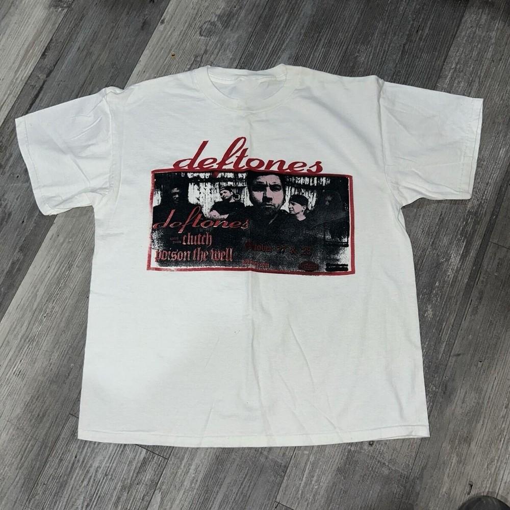 Tričko Deftones Unisex Krátký Rukáv Bavlna Všechny Velikosti S-5XL LI1915 Unisex Tričko