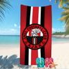Beach Towel with AFC Ajax Pattern - soft,absorbent,machine washable Lightweight&Modern,swimming,Travel Essentials
