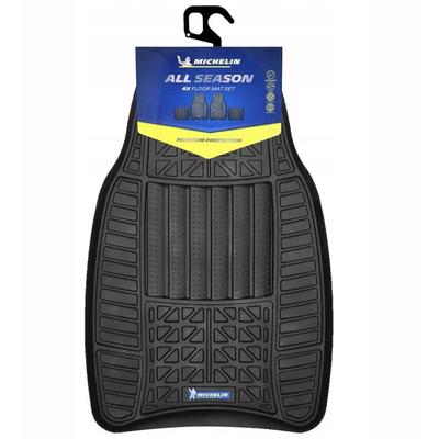 MICHELIN Rubber Floor Mats, Front + Rear, 4 Pcs.