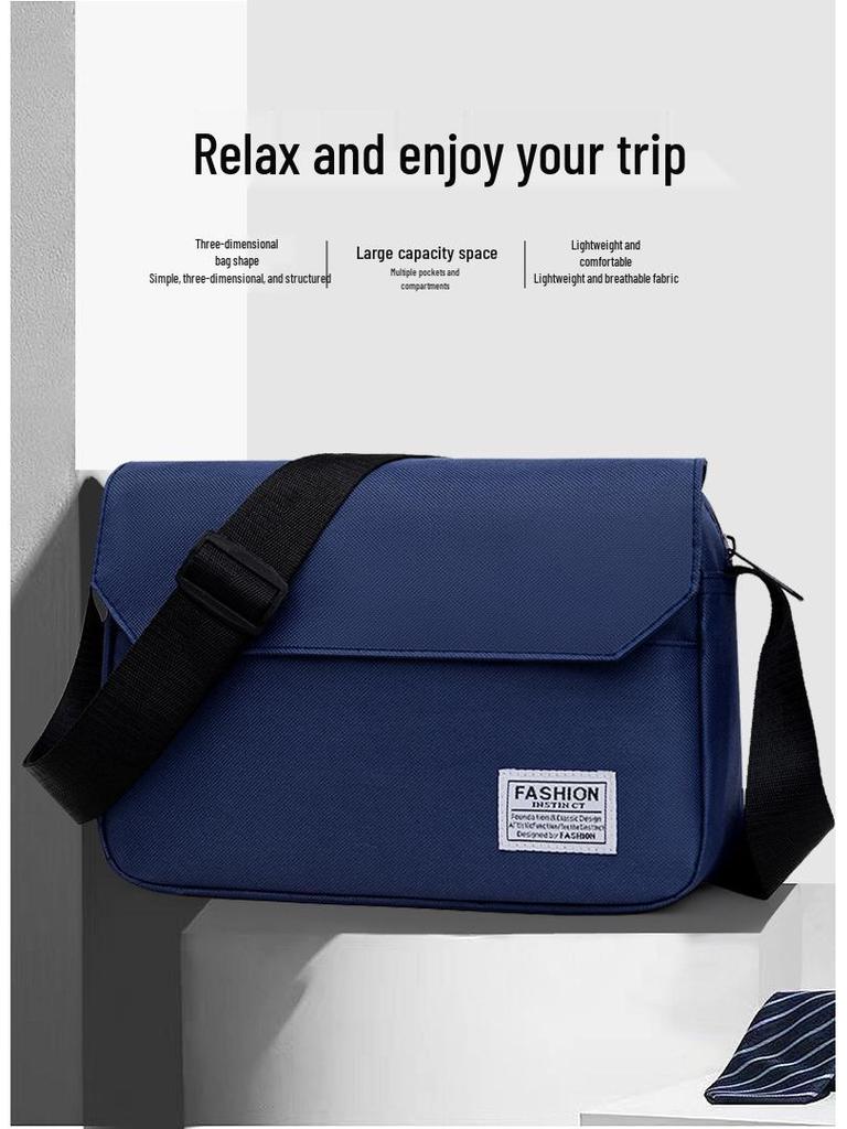 Unisex Lightweight Crossbody Shoulder Bag with Large Capacity