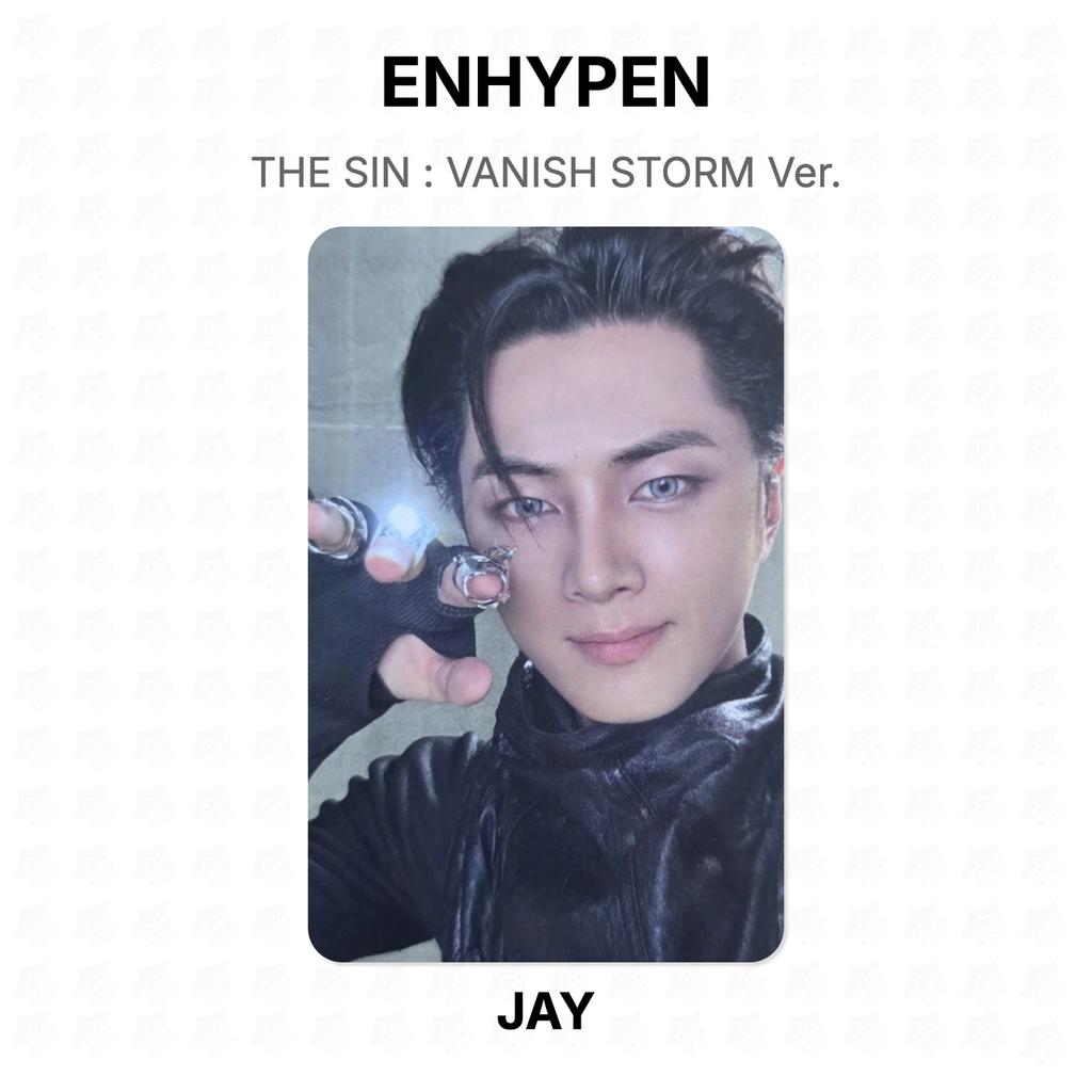 ENHYPEN THE SIN : VANISH STORM Ver. Official Photocard