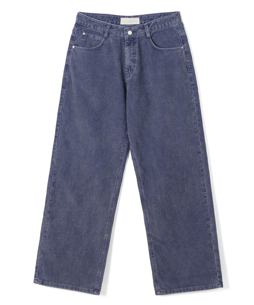 Sekeonmonollogeu Corduroy Wide Pants Blue_Sept030Blue