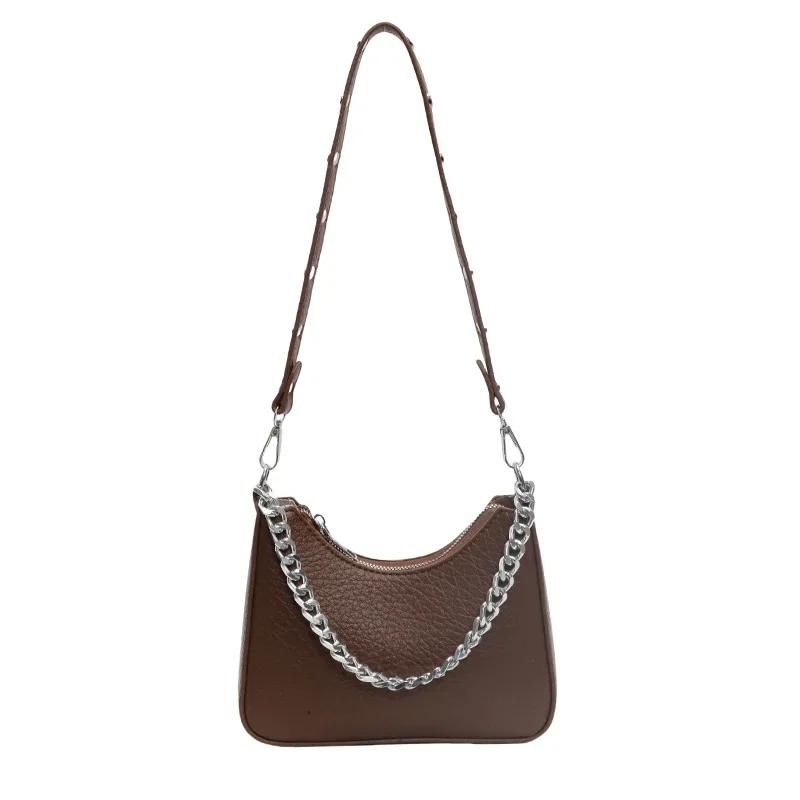 Retro Niche Women's Shoulder Bag  Versatile Crossbody Bag  Single Shoulder Armpit Bag  Popular Fashion  Super Hot  Autumn and Winter