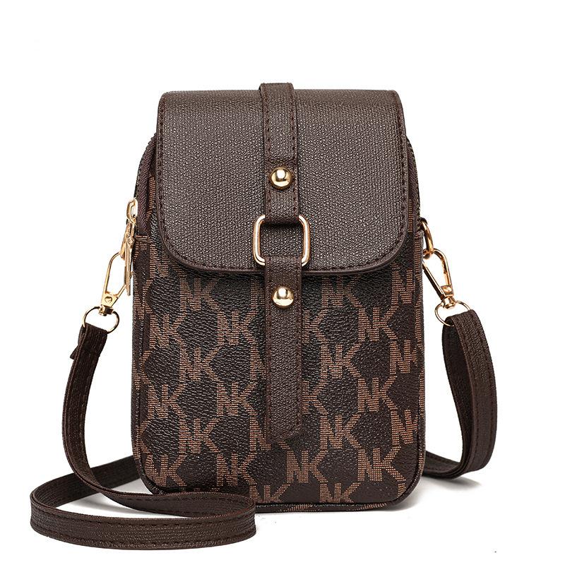 Women's bag new popular fashion small square bag letter atmosphere versatile shoulder bag crossbody mini mobile phone bag