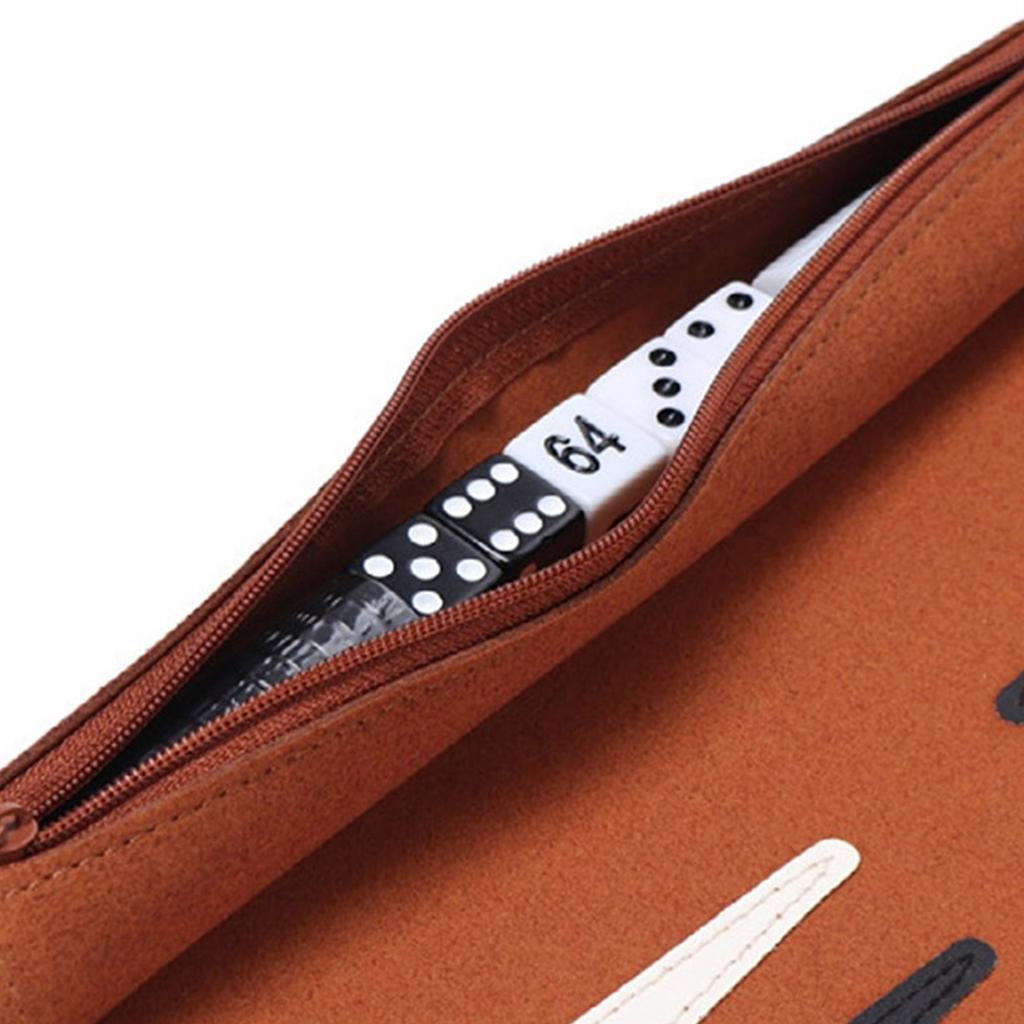 Portable Travel Board Game Backgammon Board Game Portable Backgammon Set Folding Portable Chess Board Enduring