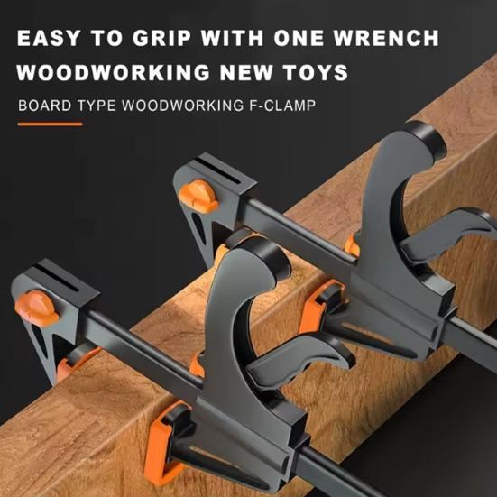 1/2Pcs Woodworking Clamp Reinforced Easy To Use Woodworking Furniture Without Scratching Surface DIY Craft Tool
