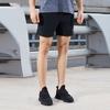 Li Ning Serie Corsa Allenamento Sport Fitness Tessuto Asciugatura Rapida Pantaloncini Casual Uomo pantaloncini Nero AKSQ071-2