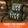 Go Time Gear LIfe Tent Emergency Survival Shelter for 2 People Camping Hiking Lightweight Compact Always Carry Recommended &