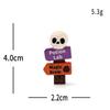1Pc Resin Pumpkin Ghost Castle Desktop Ornaments Halloween Tabletop Decor Holiday Party Favor Gift Holiday Gift Ornaments