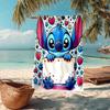 Ultra-Soft Beach Towel with Stitch Theme,Ideal for Pool - Camping, Diving - Perfect Travel Essential, Vibrant Beach Towel.