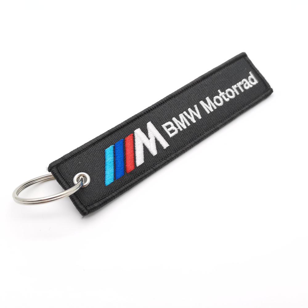 Car Keychain Nylon Embroidery Key Ring Tag Buckle Lanyard Gifts For BMW M 1 2 3 4 5 7 Series X1 X3 X4 X5 X6 X7 F10 F30 E46 E60 cybr60