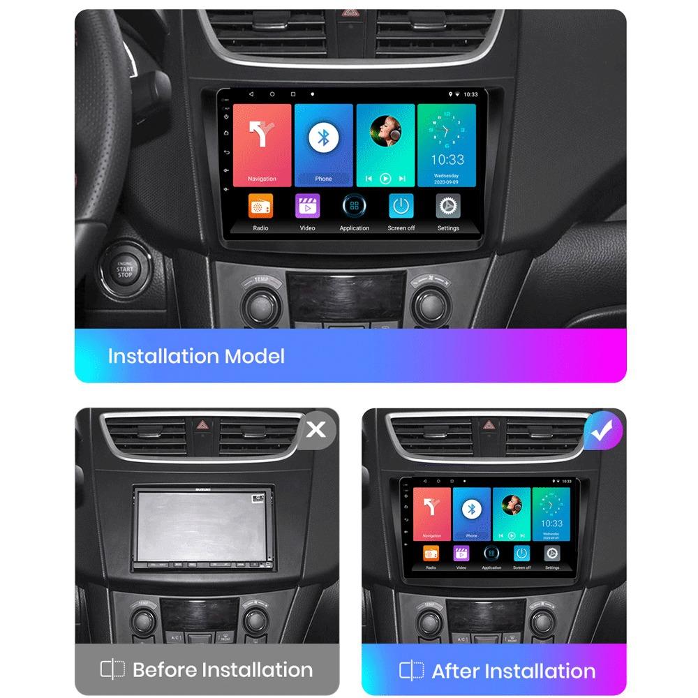 Android Car Radio For Suzuki Swift 2011-2016 Multimedia Player Head Unit Stereo GPS Navigation BT WIFI 1+16GB