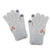 Thickened Warm Gloves Non Slip Knitted Gloves Fashion Touchscreen Gloves  Women Men