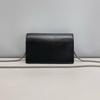 [Pre-Owned] Dionysus Tiger Head Buckle Chain Shoulder Leather Crossbody Bag Mini - Excellent #UR2PHS