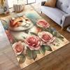 Floral beauty with gentle elegance carpet Yoga living room room decor children's crawling mat doormat area rug games mat