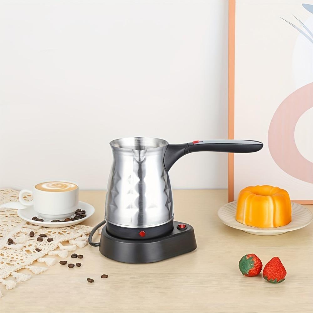 Foldable Handle Electric Turkish Coffee Maker V Shaped Spout Turkish Coffee Machine  Bar