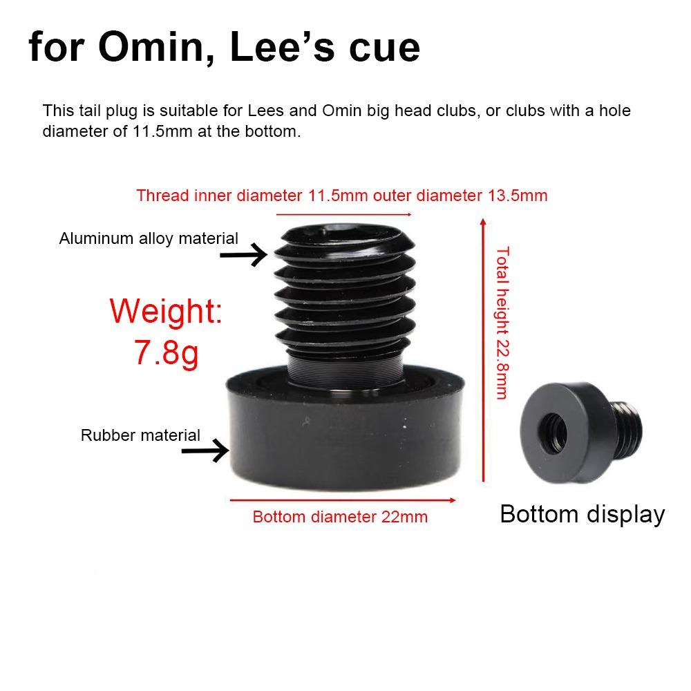 1 Stück Pool Queue Rückstopfen Schraube Bodenschutz für MEZZ/Universal/HOW/PERI