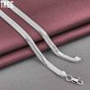925 Sterling Silver Inlaid with 6MM Snake Chain Fashionable Wedding Jewelry