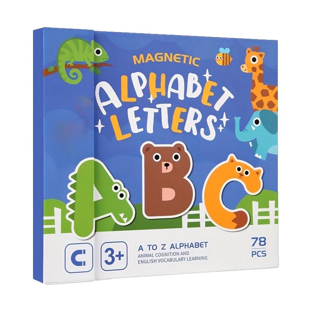English Letter Magnetic Puzzle Book