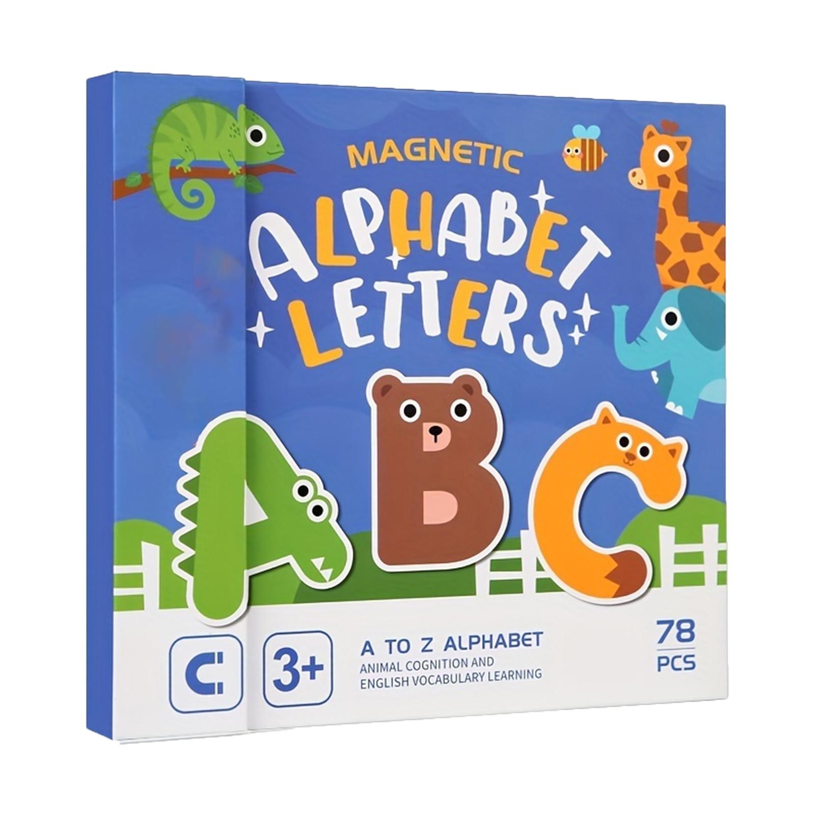 

English Letter Magnetic Puzzle Book One Size