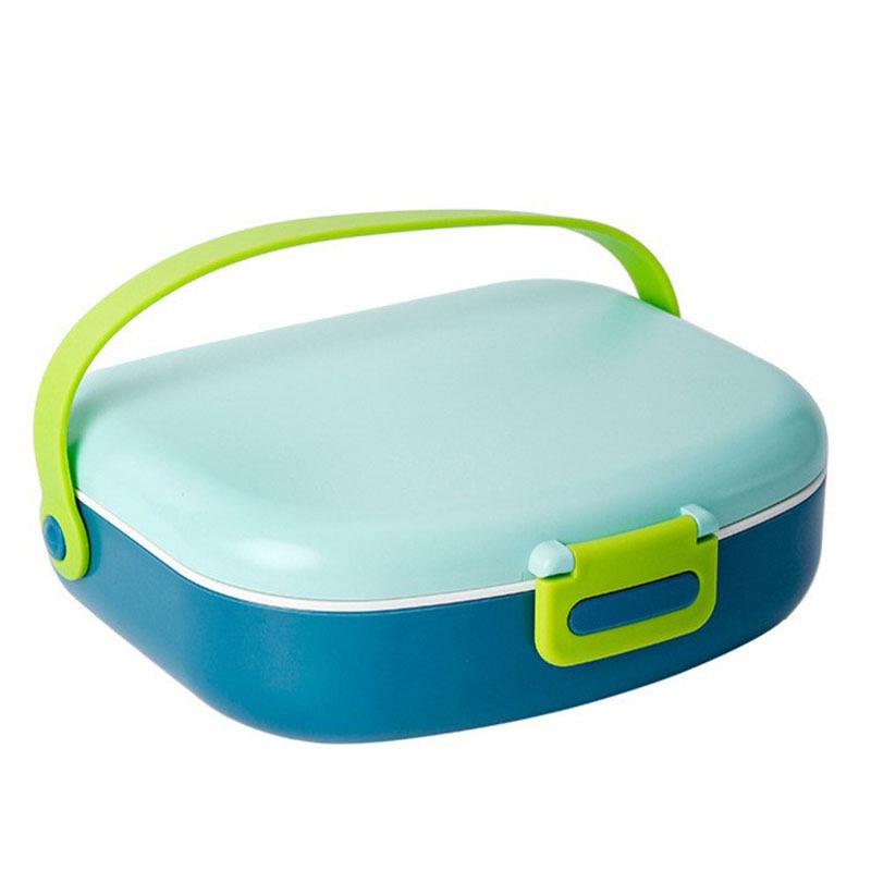 INS Compartmented Bento Lunch Box for Students and Children - Portable and Versatile Lunch Solution