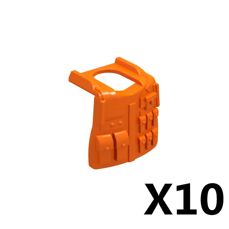 Military Figure MOC Building Block Accessories Vest Equipment Soviet American Soldier Helmet Hat Kit Mini Brick Toy Gift K48