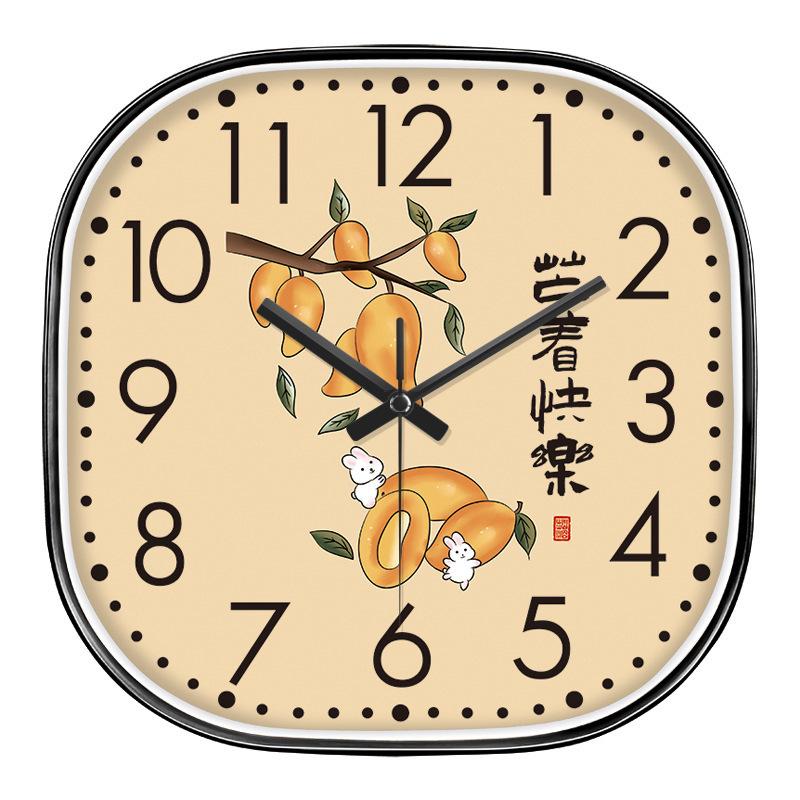 Hola, reloj de pared de 12 pulgadas, relojes de plástico, decoración del hogar, sala de estar, dormitorio, relojes de pared silenciosos, diseño de arte moderno