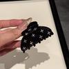 6.5m Long Diamond Setting Claw Hair Clips for Girls and Women Tie Up Hair Accessories Korean Hair Accessory