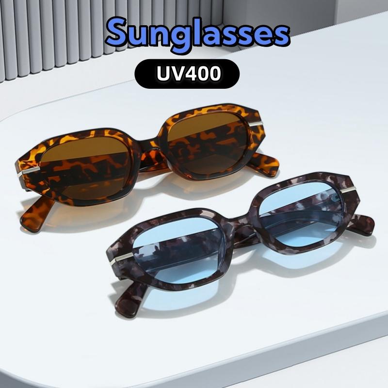 New Fashionable UV400 Sunglasses for Women Men Versatile Shades Ultraviolet Protection Walk The Show Glasses