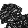 Vans Printed Long Sleeve Hoodie Women Tops Black VN0A4UTVZFP