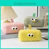 Plush Pencil Case For Girls Large Capacity Transparent Storage For School Supplies