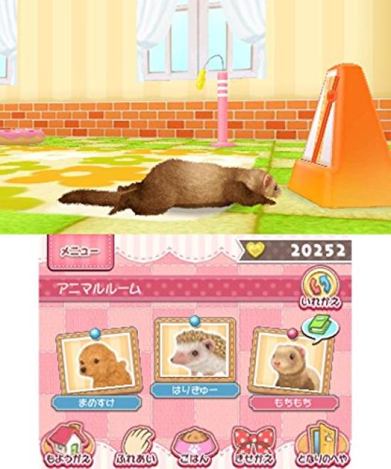 Live with Cute Cats Mini Animals 3DS Pets! Dogs, & -
