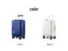 20-inch Front-Opening Trolley Suitcase with Universal Wheels and Password Lock