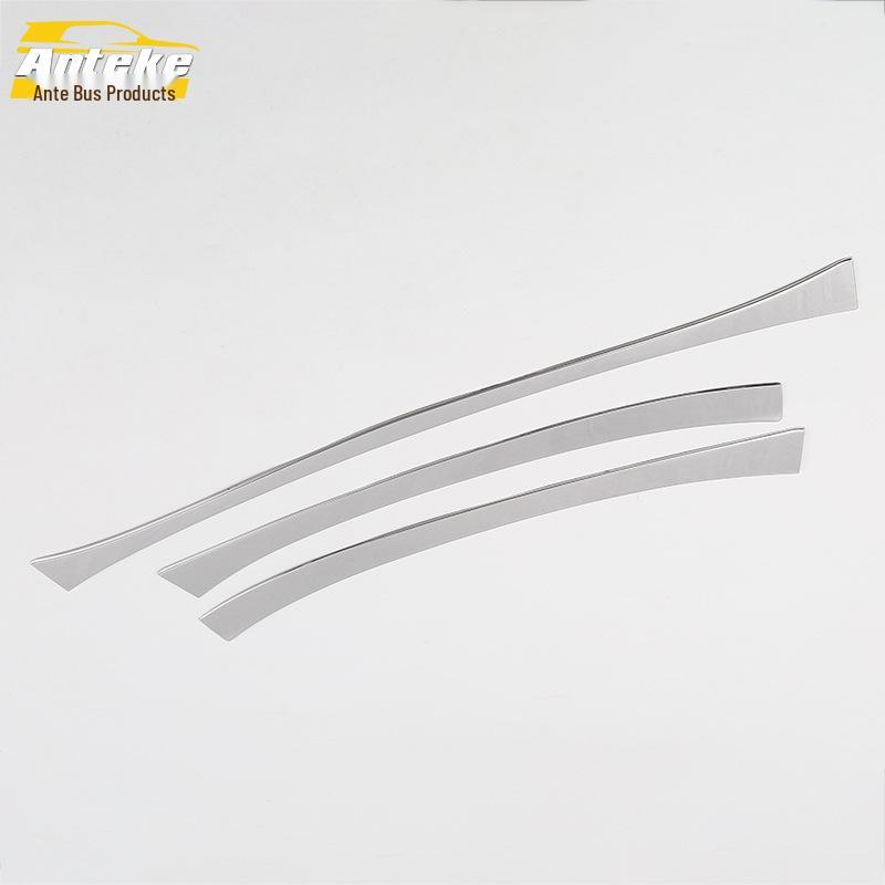 

GL8 Front Bumper Lip and Grille Trim Anti-Scratch Decorative Stickers for 2017 Model