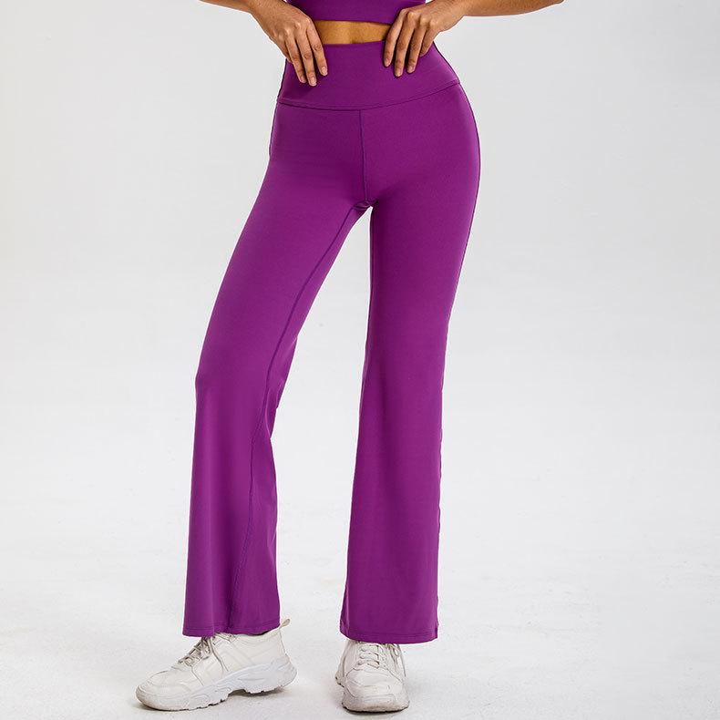 

Брюки для фитнеса с высокой талией, микроклеш, с эффектом подтяжки бедер и задним карманом Small