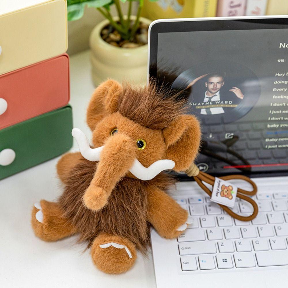 Plush Simulation Mammoth Plush Toys Simulation Elephant Mammoth Plush Doll  Children Toys