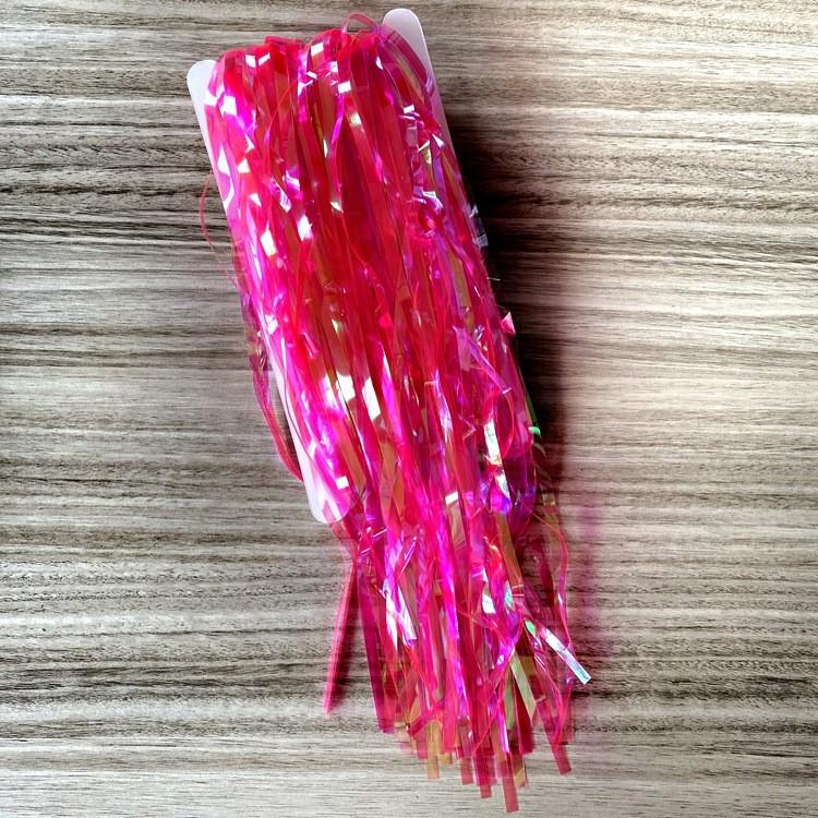 Candy Tinsel Curtain: 1x2m Halloween Christmas Party Photo Backdrop Wall Decor